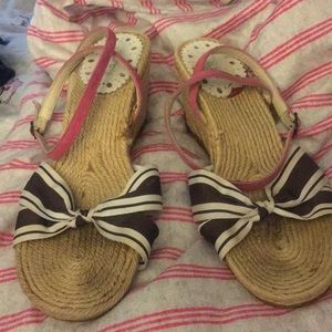 J. Crew espadrille wedges